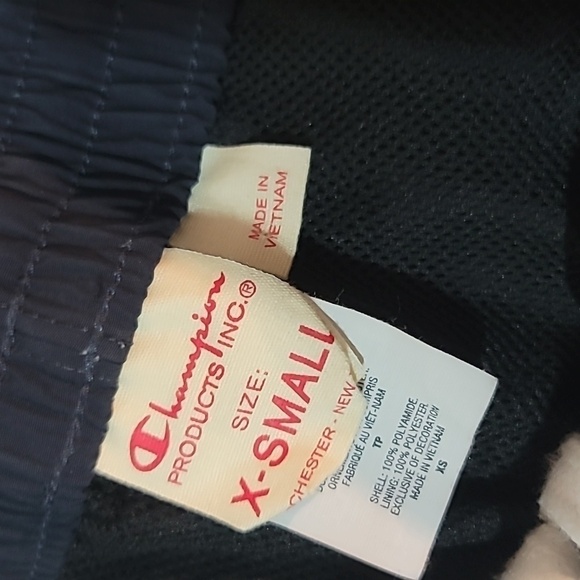 CHAMPION Retro Side Stripe Logo Trackpants Joggers Training Pants Y2k - Picture 4 of 5